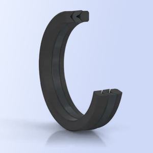 Industri bentuk-v PTFE kombinasi segel ketahanan korosi untuk penyegelan reaktor kimia - Product Image 1