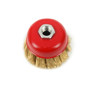 Corrugated Wire Cup <b>Brush</b> Steel M14 Abrasive For Metal Grinding - Product Image 2