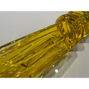 Su misura di lusso oro decorativo acrilico scala in plastica trasparente acrilico corrimano balaustre per Villa moderna personalizzata - Product Image 3