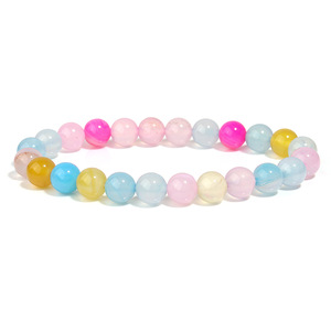 Bracelets de thérapie aux pierres précieuses en gros, bracelets en cristal pour femmes, bracelets en perles de <span class=keywords><strong>pierre</strong></span> naturelle - Product Image 6