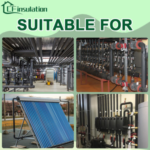 CF ruba cách nhiệt chất lượng cao NBR cách nhiệt bọt Hội Đồng Quản trị Đồng Ống cách nhiệt cho đường ống lớn HVAC Ống - Product Image 5