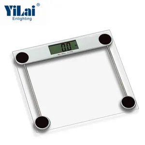 Großhandel Haushalt Digital Digital Weigh Machine Gehärtetes Glas 180Kg/396lb Electronic Best Home Weight Pricing Scale