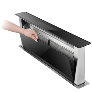 <span class=keywords><strong>Hotte</strong></span> <span class=keywords><strong>aspirante</strong></span> de cuisine électrique ultra-silencieuse de 60 cm en acier inoxydable à aspiration descendante pour usage hôtelier et domestique - Product Image 6