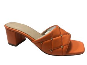 Sandalias de tacón cuadrado para mujer al por mayor, con tacón de bloque, detalles de pedrería rosa y tacón cómodo - Product Image 2