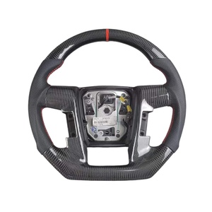 Volant de voiture chauffant en fibre de carbone pour Ford F150 F250 Raptor Ranger Everest 2015 2016 2017 2018 2019 2020 2021 2022 <span class=keywords><strong>2023</strong></span> - Product Image 3