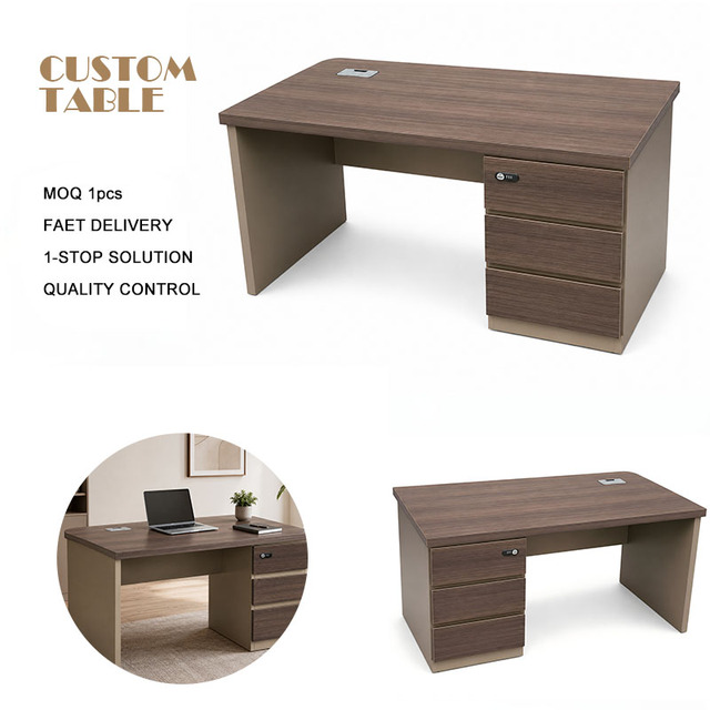 Office Desk Gaming Computer Desk with Cup Holder Headphone Hook & Cable Management Sturdy Gaming Table for Home Office