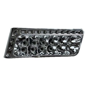 Custom Made Automotive Chrome Plated LED Light Cover For Car <b>Exterior</b> Lighting <b>Accessories</b> - Product Image 4