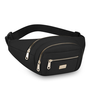 Women's Waist <b>Bag</b> Multi Layer Zippered Compartments Water Resistant Casual Everyday Use Crossbody Shoulder <b>Bag</b> - Product Image 5