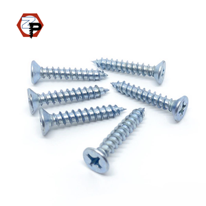 टोर्निलो कार्बन स्टील 12 मिमी 16 मिमी 25 मिमी जस्ता प्लाई क्रॉस काउंटरसनक फ्लैट csk सिर फिलिप्स लकड़ी स्क्रू - Product Image 1