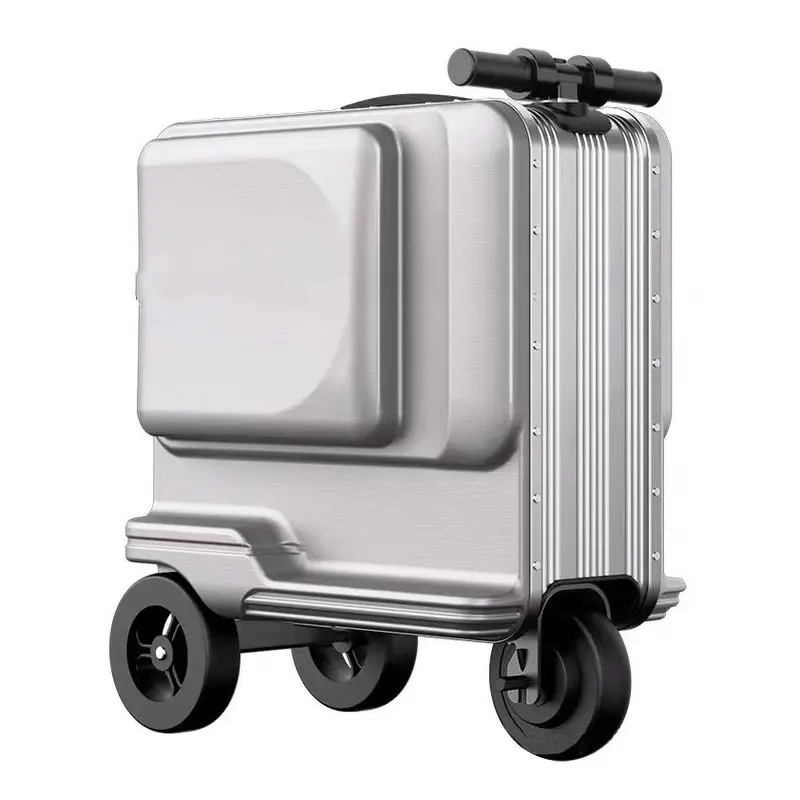 Slimme Fietsbagage Reizen Mobiele Koffer Applicatie Verbinding Ondersteunt Usb-Poort Voor Zakelijke Familie Reizen