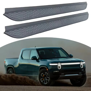 Paso lateral más vendido apto para accesorios <span class=keywords><strong>de</strong></span> coche Rivian <span class=keywords><strong>plataforma</strong></span> <span class=keywords><strong>de</strong></span> barra Nerf para Rivian R1T R1s 2022-2026 - Product Image 5