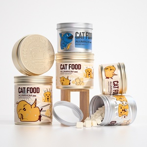 Nuevo Envase de Aluminio para Alimentos para Mascotas, con Tapa de Rosca, para Suplementos, Alimentos Liofilizados, Bocadillos y Pan - Product Image 1