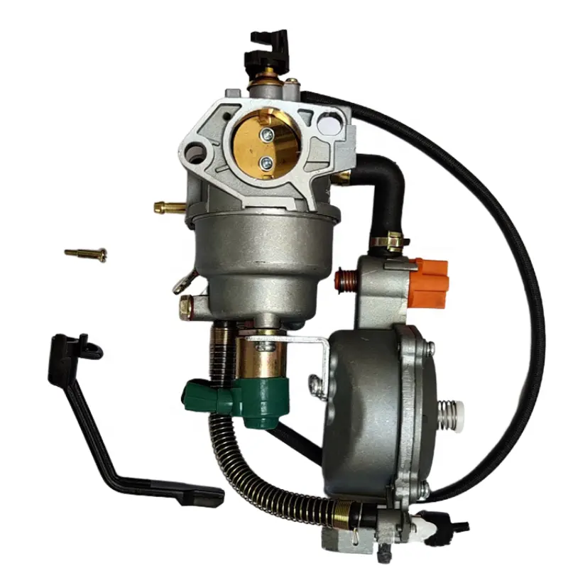 (Stock prêt) kit de conversion de carburateur LPG NG pour générateur d'essence 5KW 6.5KW 188F 190F GX240 GX390 GX420 carburateur double carburant