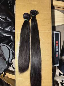 Extensiones de Cabello Humano Virgen Brasileño, Doble Trama a Máquina, 30 Pulgadas, Rizado <span class=keywords><strong>Kinky</strong></span>, Color 1B, para Tejer - Product Image 6