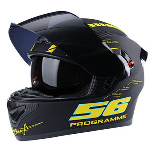 Casques de moto modulaires homme/femme, norme DOT, ABS, visière double, homologués DOT, toutes saisons, tailles S/M/<span class=keywords><strong>L</strong></span>/XL, nouveaux casques de moto - Product Image 5