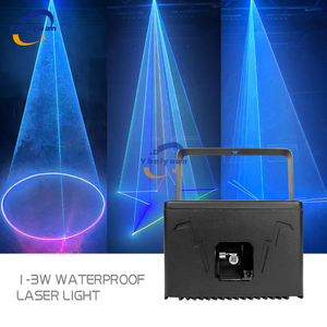 Lumière laser animée 3W, étanche IP65, RVB pleine couleur, contrôle DMX512 pour discothèque, DJ, scène, événements extérieurs, parcs, aires de jeux, décors - Product Image 5