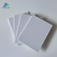 Plaque de plâtre stratifié PVC avec face en papier 603*1213mm 7.5mm 8mm 9mm pour revêtement intérieur et décoration, plaque de plâtre sèche