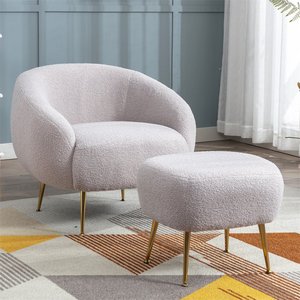 Velvet <strong>Make</strong> Comfortable Seats Leisure Upholstered Single Sofa <strong>Chair</strong> Arm <strong>Chair</strong> Reading Club Coffee <strong>Chair</strong> with Metal Legs