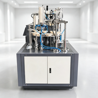 Macchina Manuale per la Produzione di Bicchieri di Carta con Struttura di Manutenzione Semplice per Piccole Imprese