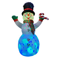 Bonhomme de neige gonflable de décoration de Noël de vacances de cour avec le prix bon marché de nouveaux produits de pingouin