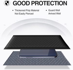 Eco-Friendly Matte Black for Poly Mailer Custom Logo Printed Air Bubble Padded Shipping Envelope Air Bubble Mailers - Product Image 4
