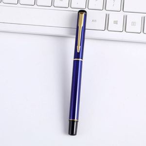 High Quality Custom Logo Metal Roller Gel Ink <b>Pen</b> Luxury Business Branded Promotional Gift Promotional Ballpoint <b>Pens</b> for Office - Product Image 5