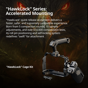Kit de cage SmallRig "Hawklock" pour <span class=keywords><strong>Sony</strong></span> <span class=keywords><strong>Alpha</strong></span> 7 <span class=keywords><strong>V</strong></span> / 7R <span class=keywords><strong>V</strong></span> / 7 IV avec plaque de fixation rapide Arca-Swiss et pince pour câble HDMI 6027 - Product Image 3