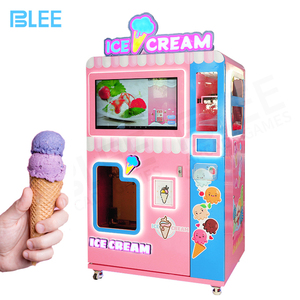 เครื่องทำไอศกรีมนุ่มอัตโนมัติอัจฉริยะสำหรับขายในร่มและกลางแจ้ง สร้างรายได้เชิงพาณิชย์ - Product Image 1