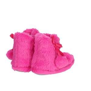 Pantoufles d'hiver Disney Mickey Mouse pour filles, bottines en peluche fuchsia, chaussures d'intérieur douces et chaudes - Product Image 3