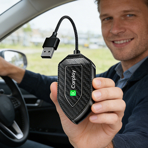 2in1 พร้อมสาย USB ดองเกิล Carplay แบบเสียบใช้งานได้ทันที แปลง Carplay แบบมีสายเป็นไร้สาย สำหรับ IOS และ Android - Product Image 1