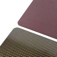 Serat Karbon JULI Kekuatan Tinggi 100% OEM Warna Sesuai Pesanan 3K Anyaman Polos Dimensi Kustom Ketebalan 2mm untuk Peralatan Olahraga
