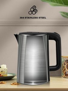 Hot Sale High Quality Edible Grade Stainless Steel Double Layer Scald Prevention <b>Temperature</b> <b>Control</b> Boil Dry Protection Boiling - Product Image 2
