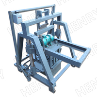 Machine solide de couche d'oeufs de brique de bloc creux en béton mobile QMR2-45 monophasé