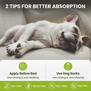 Bálsamo para Patas y Nariz de Perro con Aceite de Coco |   Protector Hidratante Totalmente Natural para las Almohadillas y la Nariz Secas y Agrietadas Contra la Sal del Invierno |   OEM - Product Image 4