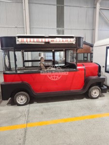 Chariots mobiles d'extérieur pour la restauration rapide, kiosques, chariots de vente de glaces et de sucettes glacées, remorques de vente de hot-dogs à vendre - Product Image 2