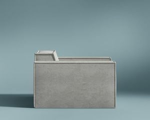 Poltrona Rove Lab M1, Sedia Lounge in SmartFoam Vegano, Tessuto Certificato Oeko-TEX, Leggera ed Ecologica, Senza Necessità di Montaggio, Divano per Soggiorno - Product Image 4