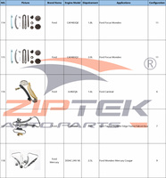 Duatec-chaîne de distribution 2,5 l, DOHC 24V V6, pièces de voiture, pour Ford, Mondeo, Mercury et aviateur, offre spéciale, 2019