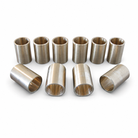 Manchon de bronze fritté en poudre métallurgique de haute précision OEM, autolubrifiant, pour pièces automobiles