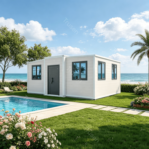 Ventes à prix d'usine de maisons modulaires extensibles en conteneurs, confortables, de couleur claire, pour jardins, pour la <span class=keywords><strong>Nouvelle</strong></span>-Zélande - Product Image 1