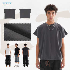 T-<span class=keywords><strong>shirt</strong></span> Boxy RTS Coupe Unique 100% Coton 280Gsm T-shirts à Manches Courtes Uni Coupe Oversize T-<span class=keywords><strong>shirt</strong></span> Basique pour Hommes - Product Image 3
