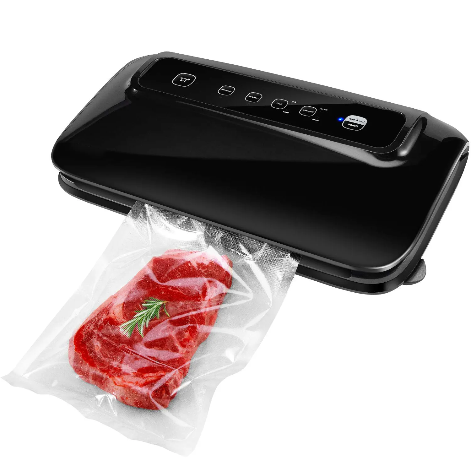 SKXK Portable Best Selling Products Bag Heat Sealer Sealing Machine Mini Smart Vacuum Food Sealer For Kitchen Wet Food