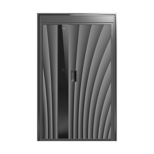 Pintu Keamanan Otomatis Cerdas KK FD-ZM-P1-YX dengan Kamera Sidik Jari untuk Pintu Masuk Depan Eksterior Apartemen - Product Image 4