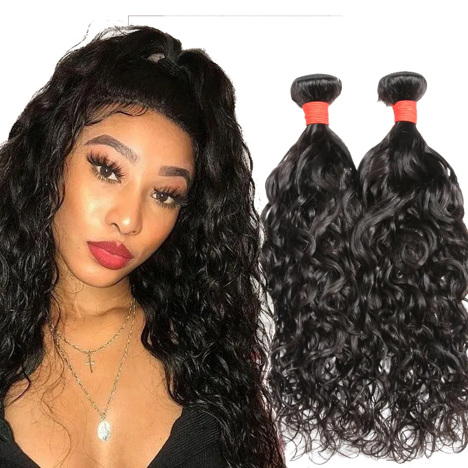 Grade 12A deep wave brazilian hair,dropshipping donor 12A water wave hair extensions,grade 12A virgin human hair water wave