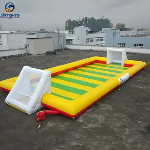 Hot Sale Durable Inflatable Soap Football Field Factory Price Soccer Arena