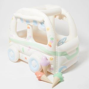 โรงละครเป่าลม PVC พร้อม L150ไอศกรีม3ชิ้น * W105 * H105ซม. ห้องฤดูร้อนสำหรับเด็กเล่นกลางแจ้งสนามหญ้า - Product Image 1