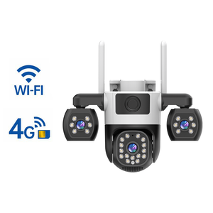 كاميرا V380 Pro SC26-W-L PTZ بسعر المصنع، 3 عدسات و3 شاشات، 6 ميجابكسل، اتصال صوتي ثنائي الاتجاه، كاميرا مراقبة - Product Image 6