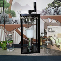Capsuleuse Semi-Automatique Créative Professionnelle pour Bouteilles de Thé au Lait PET avec Bouchon à Pression et Emballage Jetable pour Boissons et Gâteaux