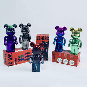 ลำโพงบลูทูธไร้สายรุ่น Morden LS-02 Violent Bear สำหรับงานปาร์ตี้โฮมเธียเตอร์ รูปหมีกริซลี่ย์ ของตกแต่งโต๊ะอิเล็กทรอนิกส์ - Product Image 3