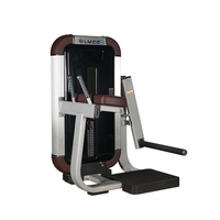 LMCC Appareil de musculation des fessiers haut de gamme pour usage commercial, machine à poussée des hanches, équipement de gym, machine d'exercice de recul dorsal pour usage commercial