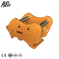 Attache rapide pour excavatrice AURIX-B 20 tonnes, personnalisable, connecteur rapide, godet, attache rapide pour godet d'excavatrice